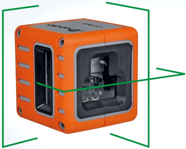 Laser croix/lignes, très compact - Vert