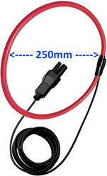 Pince de courant AC AmpFLEX - 100mA à 10kA, enserrrage 250mm, longueur 800mm - Pour CA83xx et PEL10x