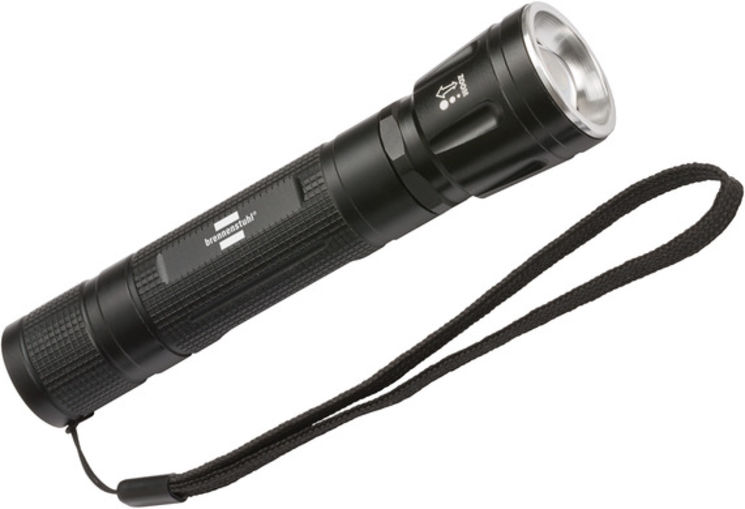 Lampe torche compacte - LED - 350 lumens - Focus réglable - IP44 - rechargeable USB