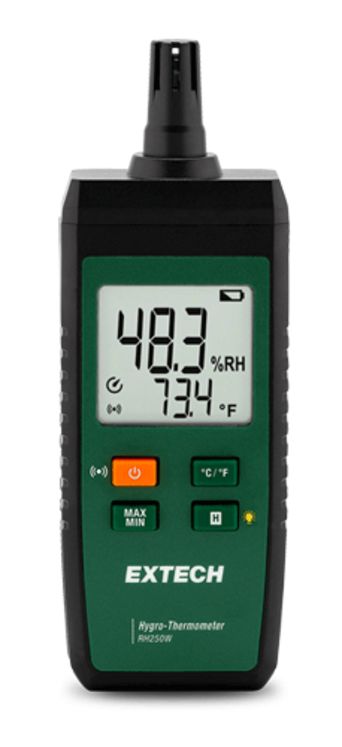 Thermo hygromètre Portable - -10 à +60°C - 0 à 100 %HR - Bluetooth - Exview app