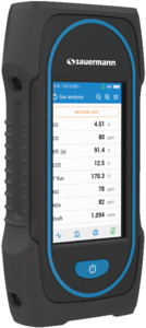 Analyseur de combustion - 3 cellules (CO, O2, NO) - tirage, 2009-649, rendement... - Bluetooth & USB - Ecran tactile - cellules interchangeables -