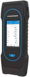 Analyseur de combustion - dilution CO, tirage, 2009-649, rendement... - Bluetooth & USB - Ecran tactile - 4 à 5 cellules interchangeables au choix en option