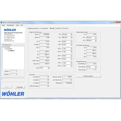 Analyseur de combustion - tirage, 2009-649, rendement.... - WLAN & USB & Bluetooth - Ecran tactile - 2 à 3 cellules interchangeables au choix en option