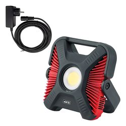 projecteur pour chantier - éclairage led (6000 lumens) + power-bank intégrée