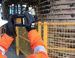 Caméra thermique ATEX 160x120 - 6.3mrad - 70mK - 54°x42° - -20 à +400°C - écran tactile, MSX - WiFi, Flir Ignite Cloud