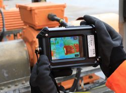 Caméra thermique ATEX 160x120 - 6.3mrad - 70mK - 54°x42° - -20 à +400°C - écran tactile, MSX - WiFi, Flir Ignite Cloud