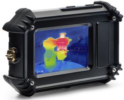 Caméra thermique ATEX 160x120 - 6.3mrad - 70mK - 54°x42° - -20 à +400°C - écran tactile, MSX - WiFi, Flir Ignite Cloud