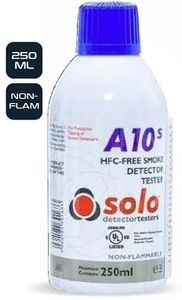 Aérosol de test des détecteurs de fumée pour Solo 330 et 332 -  ininflammable et sans HFC - Bouteille de 250mL