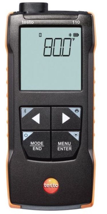 Thermomètre de référence CTN & PT100 - -200 à +800°C - Bluetooth, iOS, Android - sonde non fournie