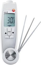 Thermomètre 2-en-1 étanche - infrarouge et pénétration - -50 à +250°C - EN13485 HACCP