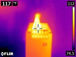 Caméra thermique 320x240 - 33x25° - 1.8 mrad - 0.04°C - -20-+550°C - PIP, isotherme, MSX, image visible, WiFi, LED - Flir Ignite Cloud