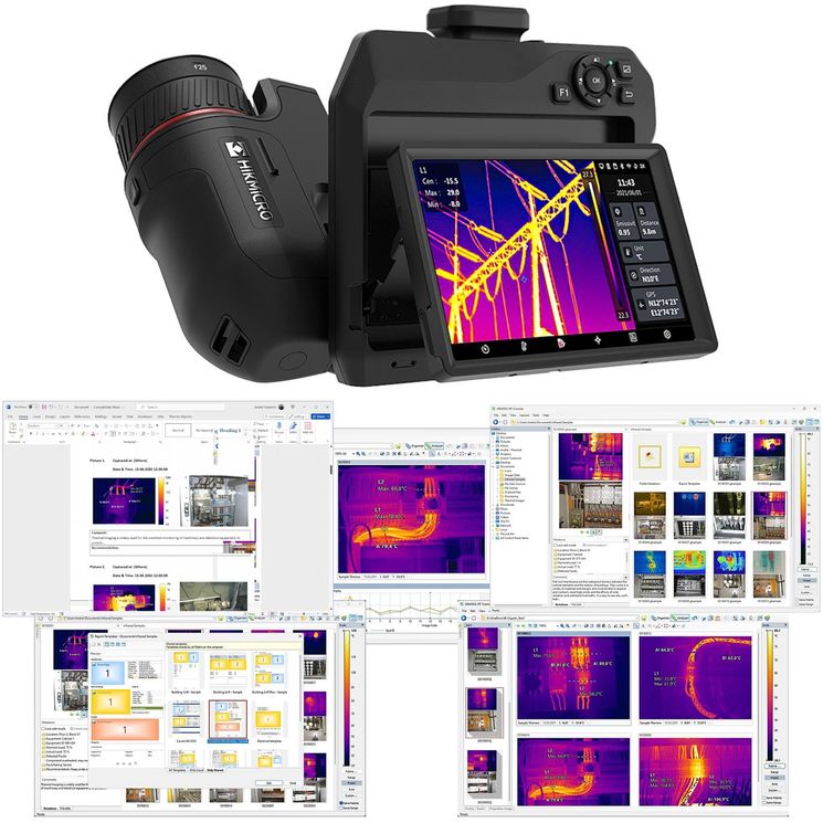 Kit caméra thermique + logiciel - Version HIKSP60 + IRT Cronista Pro FLIR/HIK