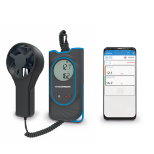Thermo-anémomètre à hélice avec sonde à hélice 81 mm