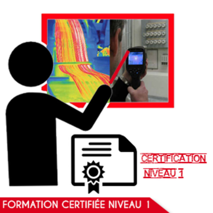 Formation ITC certifiante en thermographie - niveau 1 - 5 jours