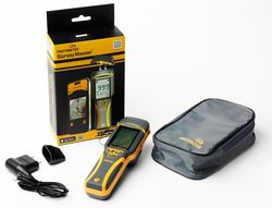 Humidimètre avec et sans contact matériaux de construction, 7.9-99%HR, LEDs couleur - Bluetooth, app Android/iOS