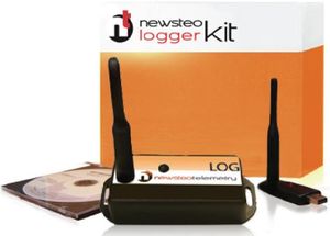 Enregistreur sans-fil, température/humidité, avec logiciel PC et interface PC sans-fil