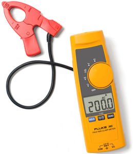 Pince multimètre TRMS à mâchoires détachables, 200A/600V AC/DC