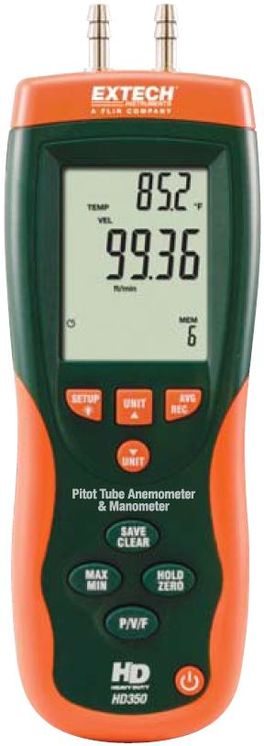 Manomètre différentiel et anémomètre/débitmètre à tube de pitot