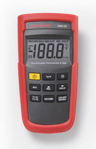 Thermomètre double voie thermocouple type K