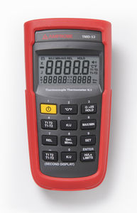 Thermomètre double voie thermocouple type K & J