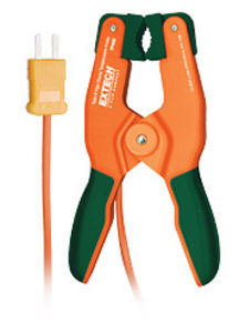 Pince sonde de température type K pour tuyauterie, -20 à + 232°C