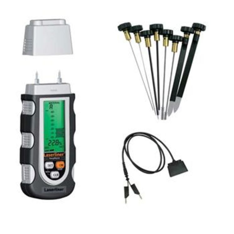 Kit Humidimètre DampMaster avec jeu de pointes pour diverses applications - Testoon Deals - PRODUIT DE DÉMO RECONDITIONNÉ