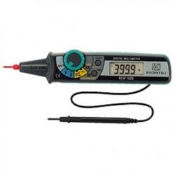 Mini Multimètre format "stylo", 600V AC/DC, 40MOhm, 100uF, 200kHz
