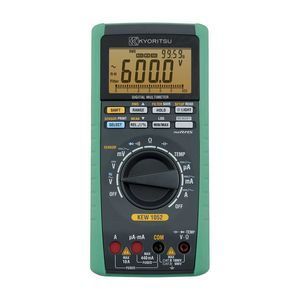 Multimètre numérique portable; 10.000 points; 1000V/10A AC/DC, 0.09%, USB