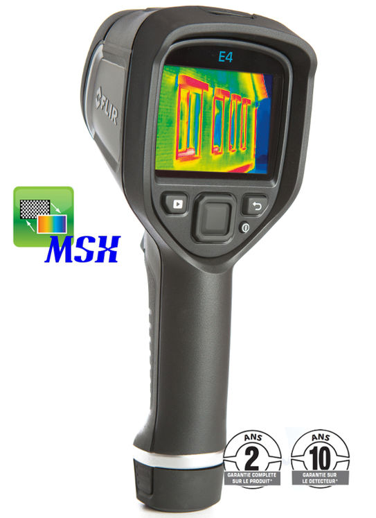 Caméra thermique avec fonction MSX, image visible, 80x60 (4800 pixels), 0.15°C  - WiFi