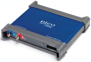 Oscilloscope USB MSO, 2 + 16 voies, 100MHz, 1GEch/s, 8 bits, 256 MS, générateur arbitraire