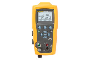 Calibrateur de pression portatif, génère pression et courant 0-24mA, mesure mA, VDC et T°