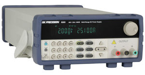 Alimentation DC programmable, 1 voie, 60V, 25A, 600W, USB, RS232, GPIB
