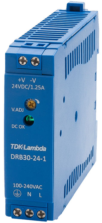 DRB50 24 to 28V, 1.25A max, 30W, 88/90%
