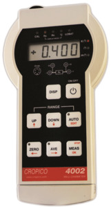 MilliOhmmètre portatif numérique, 4mOhm/1uOhm à 400Ohm/100mOhm, 1A max., 4 fils