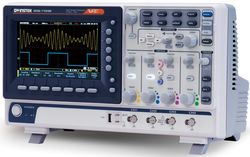 Oscilloscope 70MHz, 2 voies, 1Gech/s, 10Mpts, écran couleur 7"