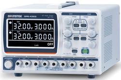 Alimentation DC linéaire haute résolution, 2x 32V-3A + 1x5V-1A + 1x 15V-1A, 212W max.