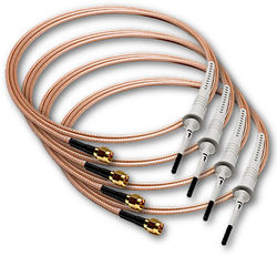 Jeu de 4 sondes passives faible impédance, 1.5GHz, 10:1, 2pF, connecteur SMA