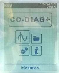 Mesureur de CO spécial diagnostic gaz - NF P 45-500, - évolutif - 0-500ppm - +-2ppm - +-0.1ppm - certificat étalonnage CNPG