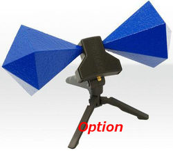 Antenne biconique isotropique, 20MHz-1GHz, -18dBi
