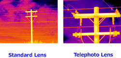 Téléobjectif 4X, 6°Hx4.5°V pour Ti200/300/400, TIX520, TiX560