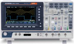 Oscilloscope 70MHz, 2 voies, 1Gech/s, 10Mpts, écran couleur 7"