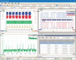 Oscilloscope USB de poche 2 voies, 10MHz, 100MEch/s, 8kpts & géné arbitraire100kHz - avec sondes