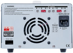 Alimentation DC linéaire haute résolution, 2x 32V-3A + 1x5V-1A + 1x 15V-1A, 212W max.