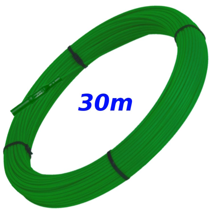 Cordon PVC 1.0mm² 30m vert de remplacement pour Wheel-e