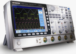 Oscilloscope numérique, 500MHz, 2 voies, 4GEch/s, 25kPts, 8 bits