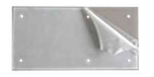 Protection transparente avec vis pour 1 jauge G1