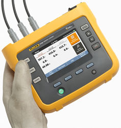 Enregistreur de puissance/énergie électrique triphasée, 4U/3I - Fluke Connect, WiFi/Bluetooth