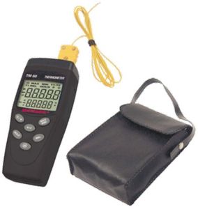 Thermomètre à sonde Thermocouple K/J -200/+1370°C, 0.05%