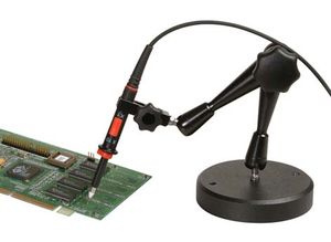 Positionneur de sonde avec base en acier