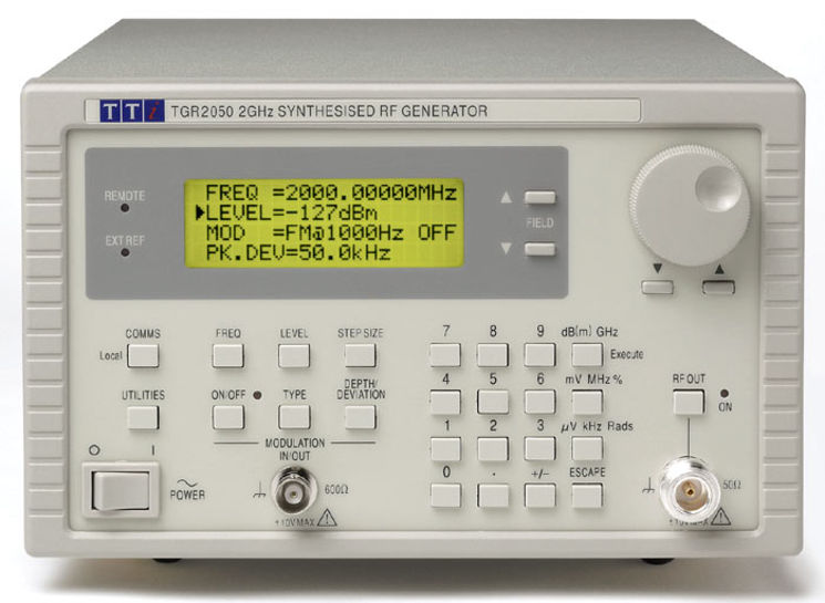 Générateur de fréquence RF, 2GHz, -127 à +7dBm